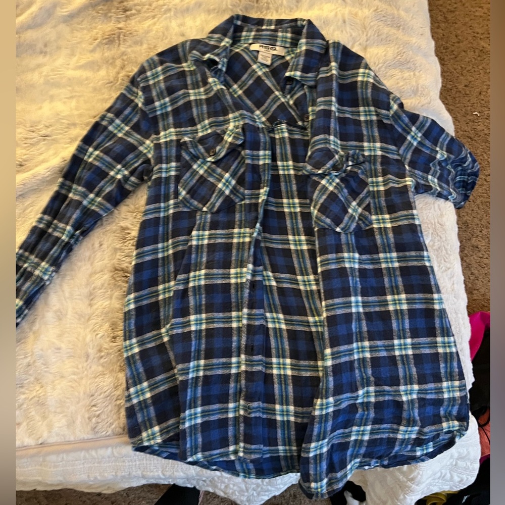 RSQ Flannel, size small,